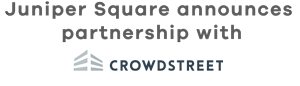 Juniper Square announces partnership with Crowdstreet